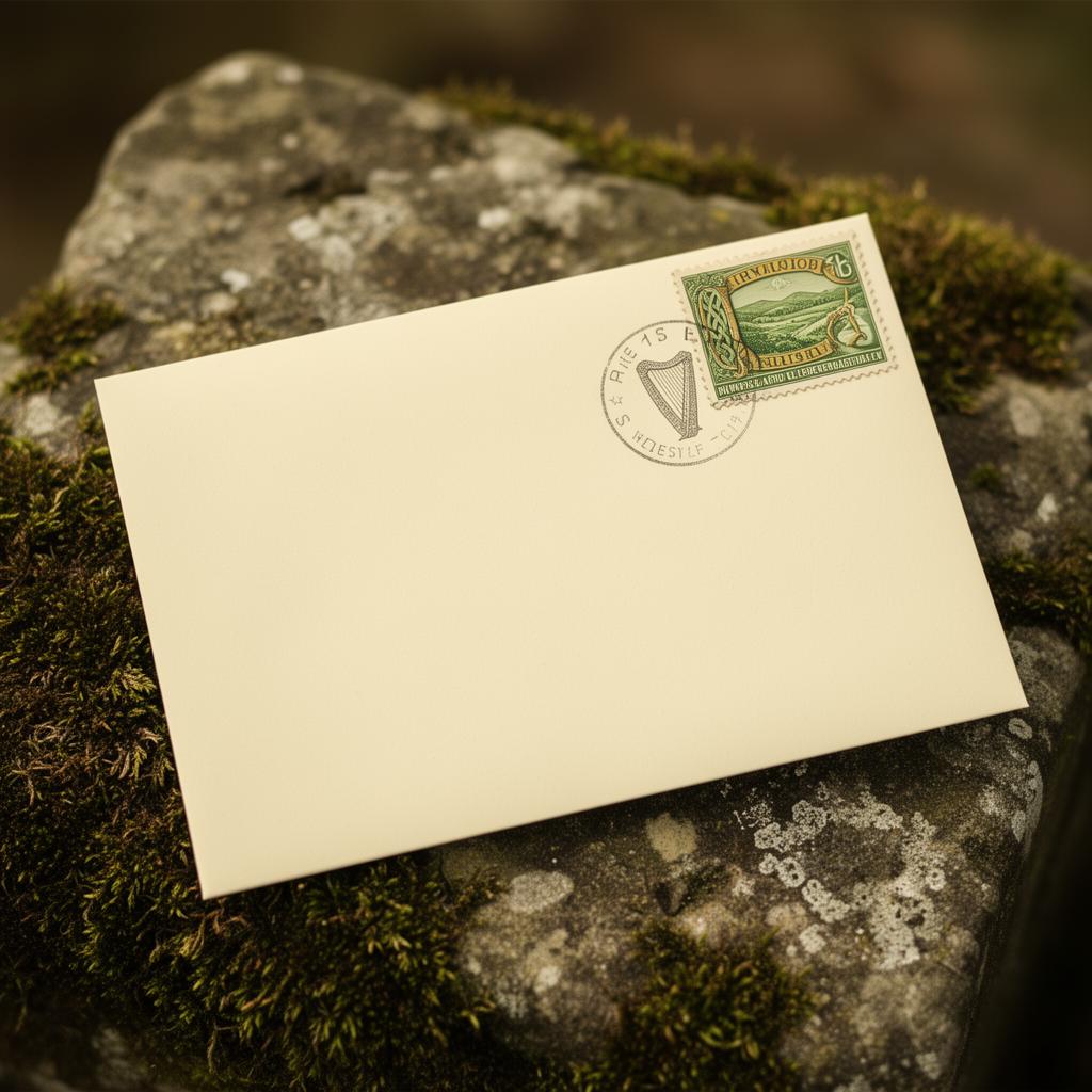 An envelope posted from Ireland